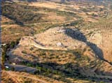 View of Mycenae from above
